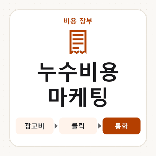 누수비용마케팅