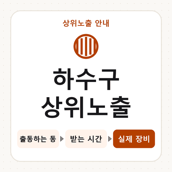 하수구상위노출